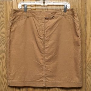 Ann Taylor LOFT corduroy skirt.